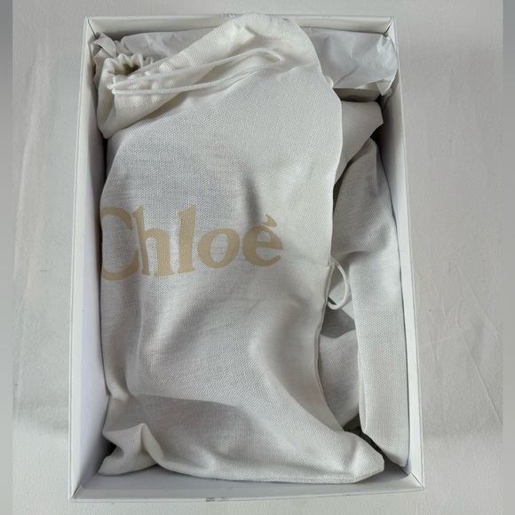 Chloe’ Gala Leather Strap Sandals in Pastel Blush‎ Size 6 with Box - Picture 3 of 13